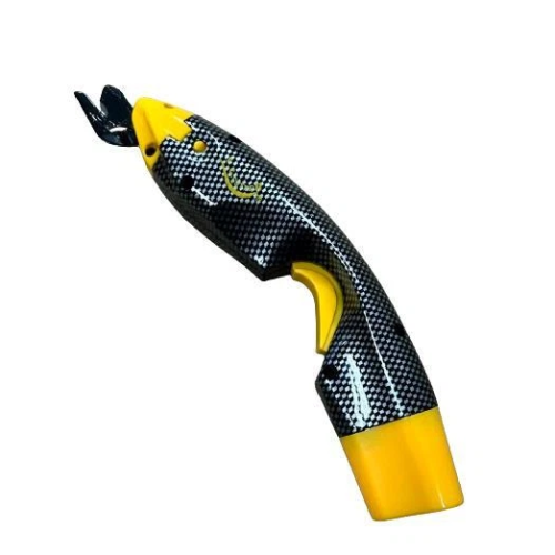 Cordless Rechargeable Electric Scissors EC-1 Complete with 2 Cutters, Battery